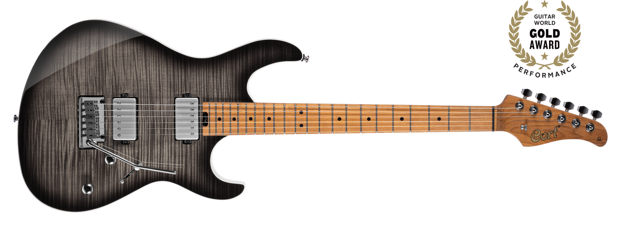 ELEKTRO GİTAR TRANSPARAN SİYAH