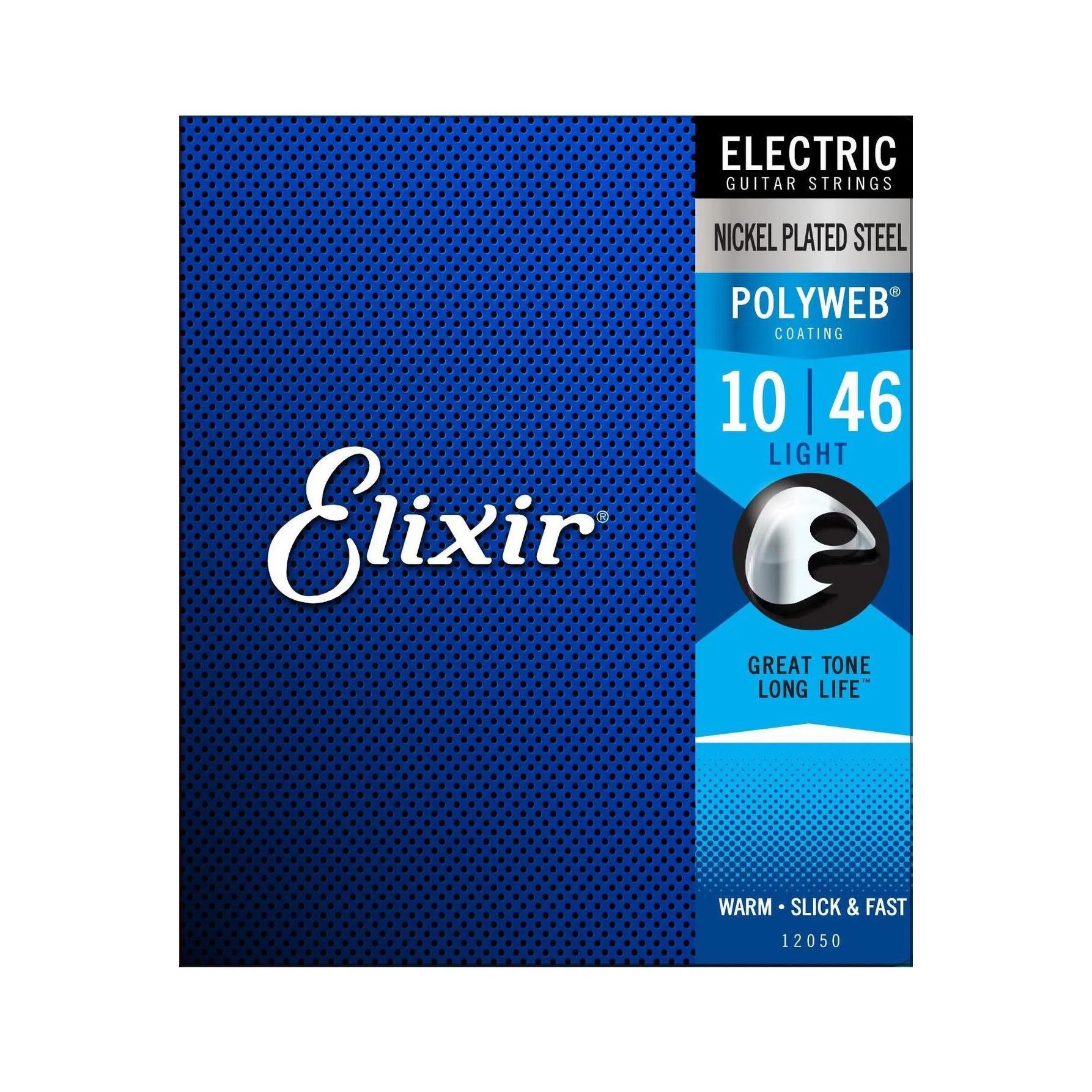 Elixir Nickel Polyweb Light Elektro Gitar Teli(10-46)