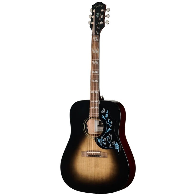Epiphone Eric Church Hummingbird Elektro Akustik Gitar (Dark Cobra Burst)