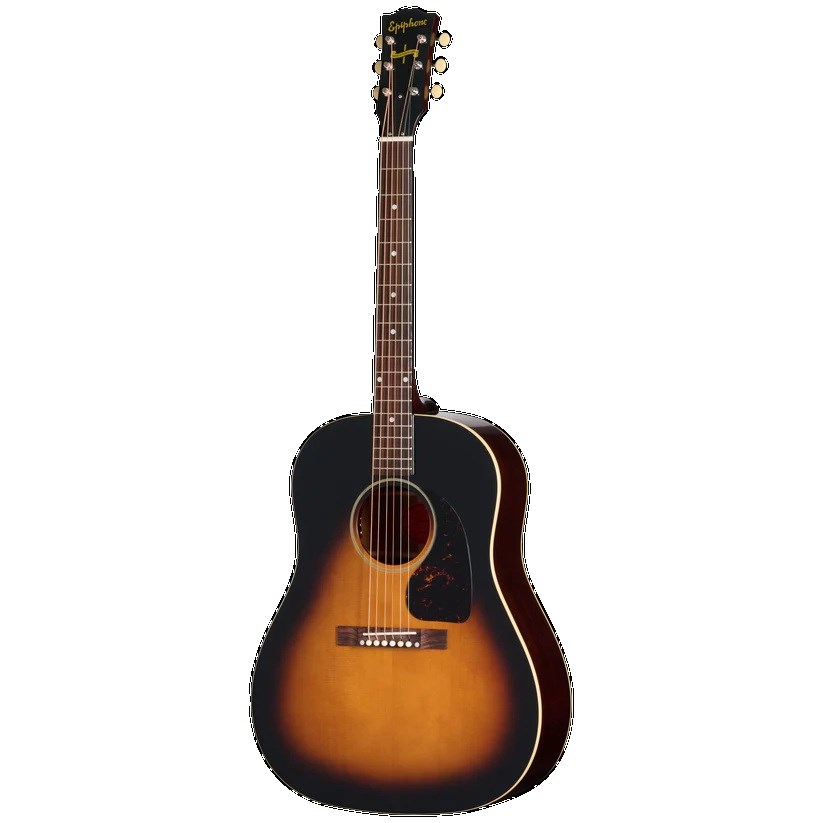 Epiphone IGC 1942 Banner J-45 Reissue Elektro Akustik Gitar (Vintage Sunburst)