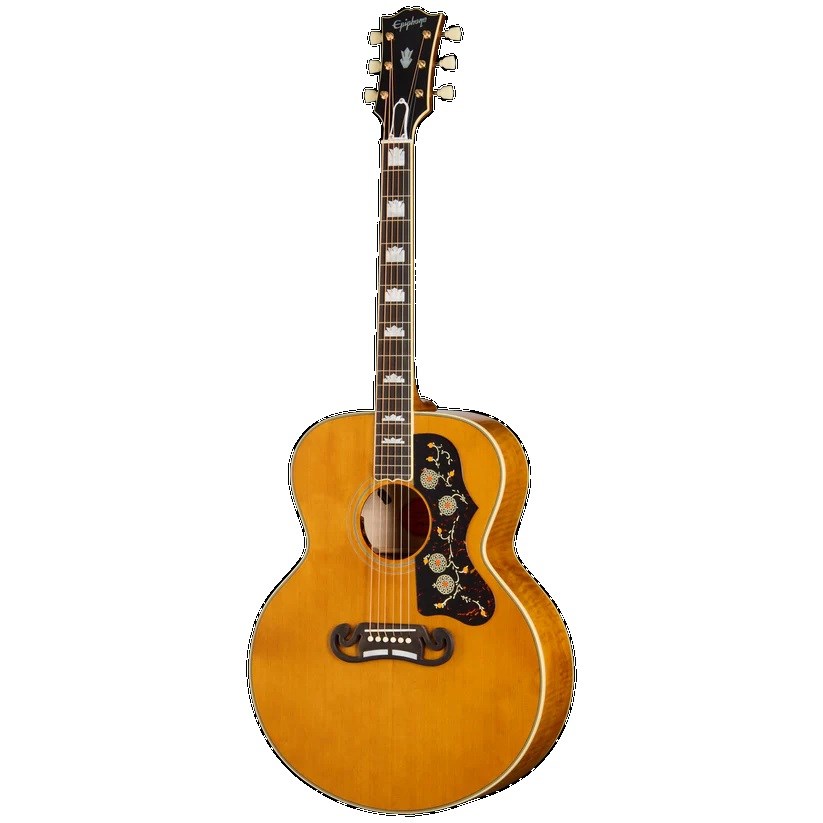 Epiphone IGC 1957 SJ-200 Reissue Elektro Akustik Gitar (Antique Natural)