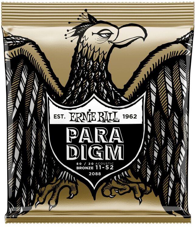ERNIE BALL P02088 Paradigm Medium Light 80/20 Bronz 11-52 Akustik Gitar Tel Seti