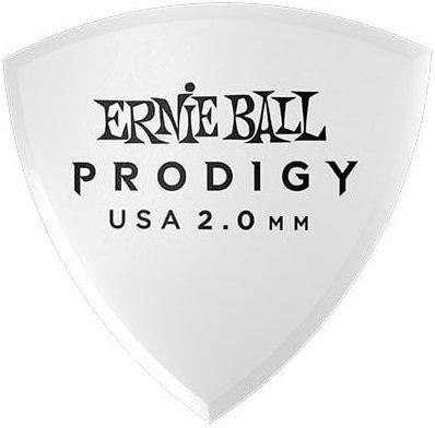 Ernie Ball P09337 / 2.0MM White Reuleax Prodigy 6lı Paket Pena