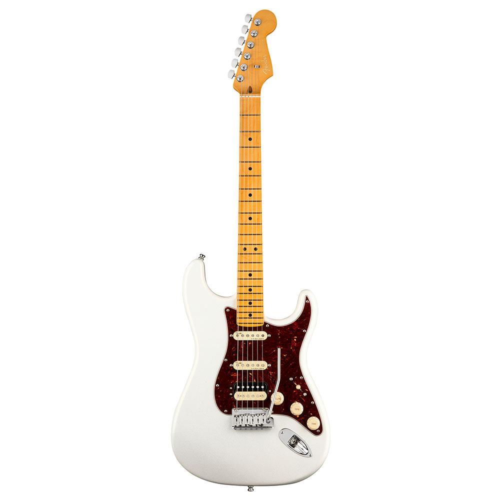 Fender American Ultra Stratocaster HSS Akçaağaç Klavye Arctic Pearl Elektro Gitar