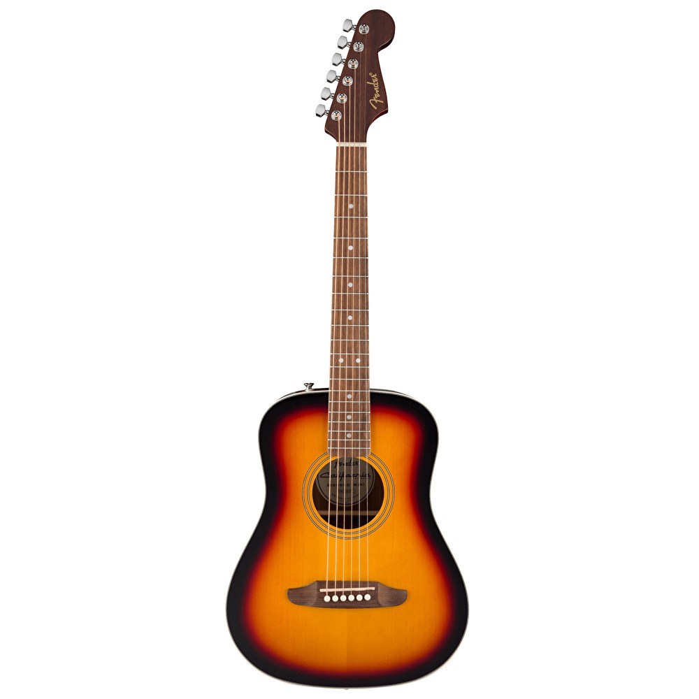 Fender California Standard Redondo Mini 3 Ton Sunburst w/Bag Akustik Gitar
