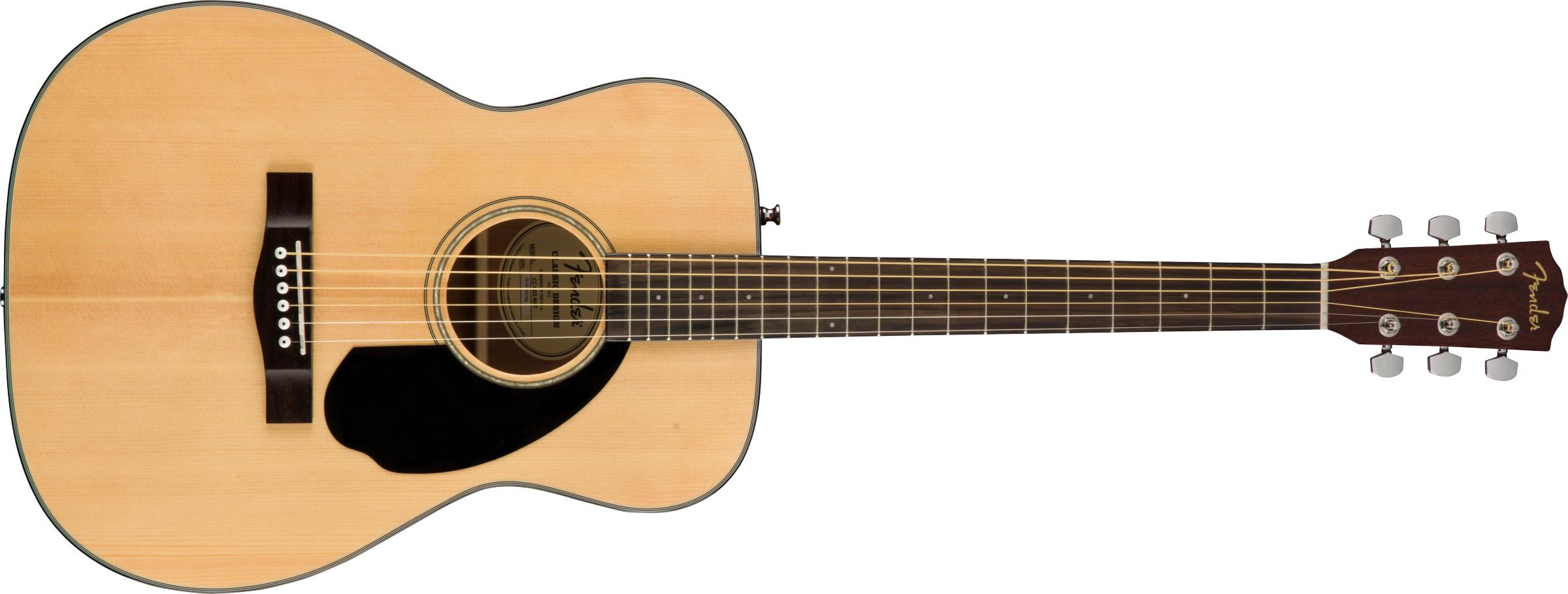 Fender CC-60S Concert Natural Akustik Gitar