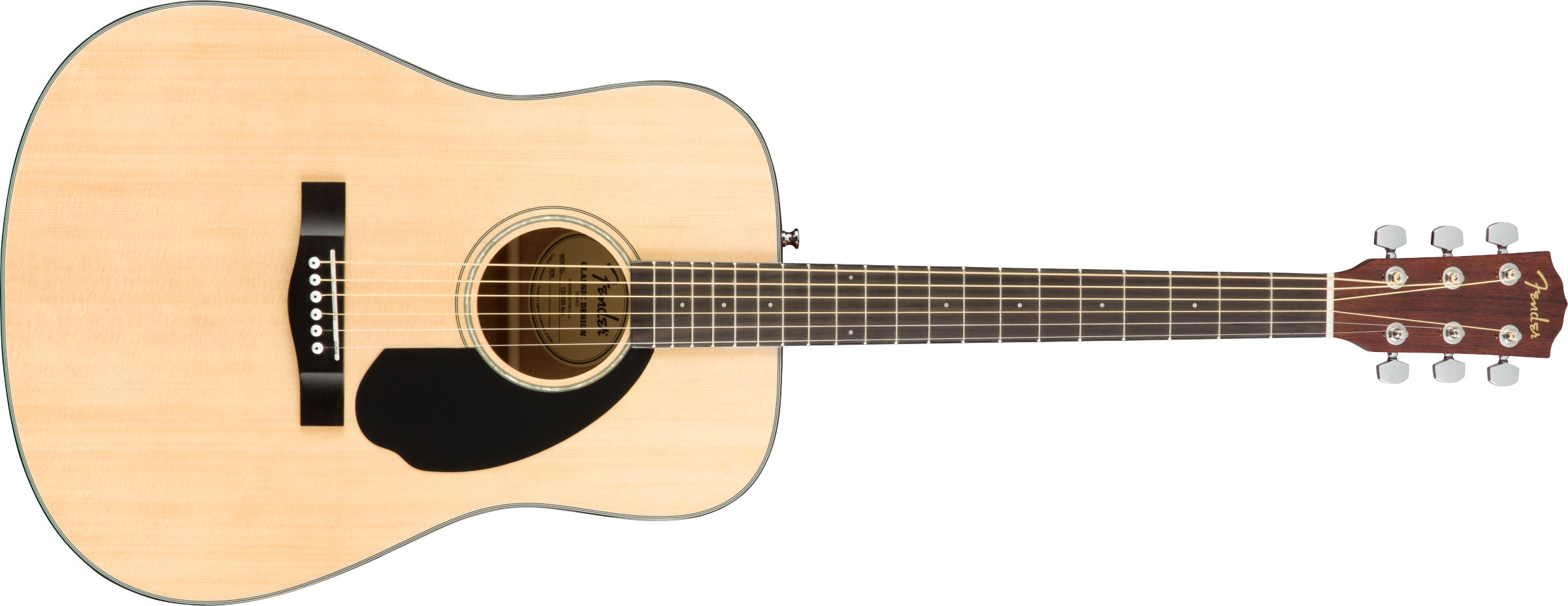 Fender CD-60S Dreadnought Natural Akustik Gitar