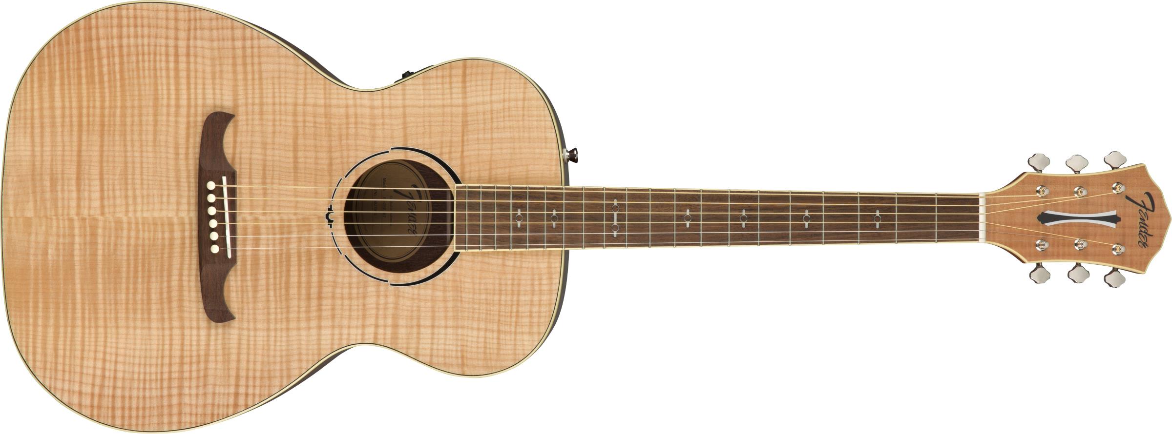 Fender FA-235E Concert Natural Elektro Akustik Gitar