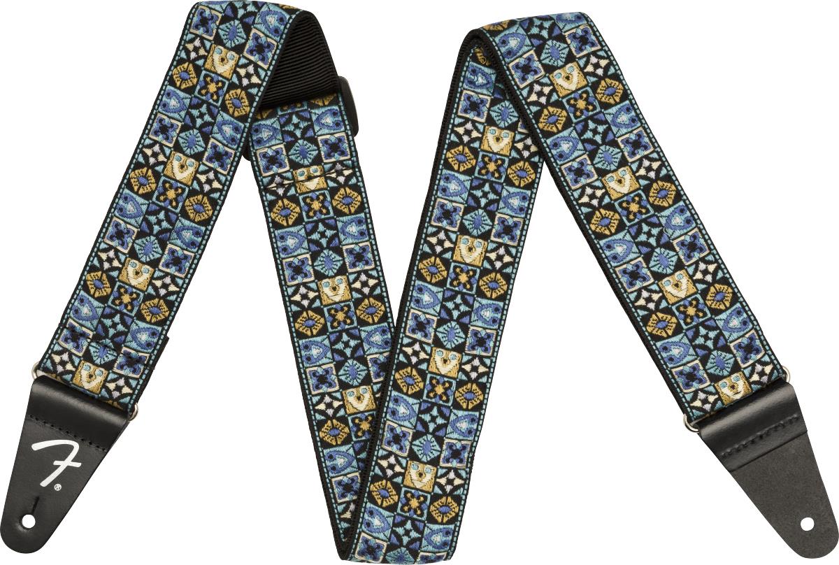 Fender Festival Mavi Mosaic Gitar Askısı