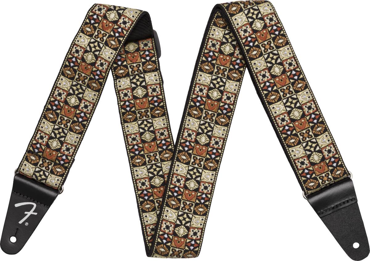 Fender Festival Tan Mosaic Gitar Askısı