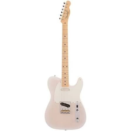 Fender Made in Japan Traditional 50s Telecaster Akçaağaç Klavye White Blonde w/Bag Elektro Gitar