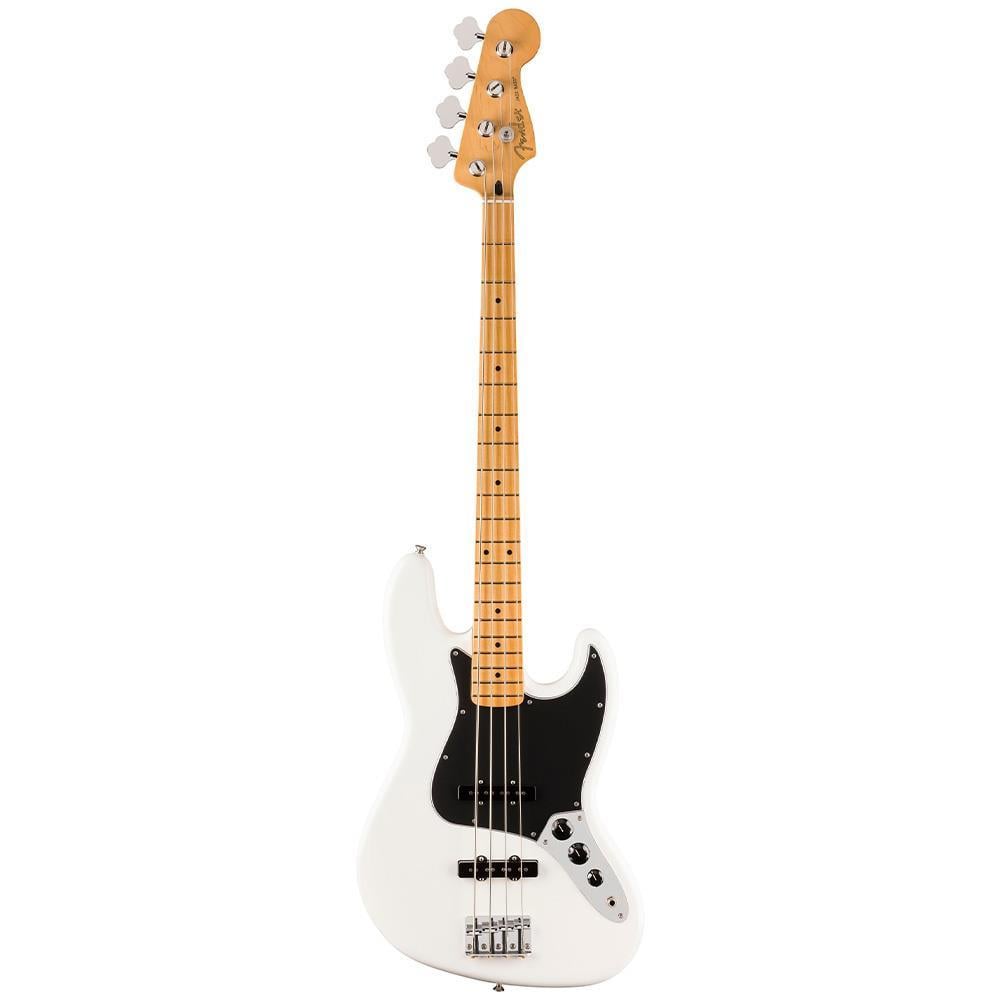 Fender Player II Jazz Bass Akçaağaç Klavye Polar White Bas Gitar