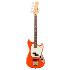 Fender Player II Mustang Bass PJ Gülağacı Klavye Rallye Orange Bas Gitar