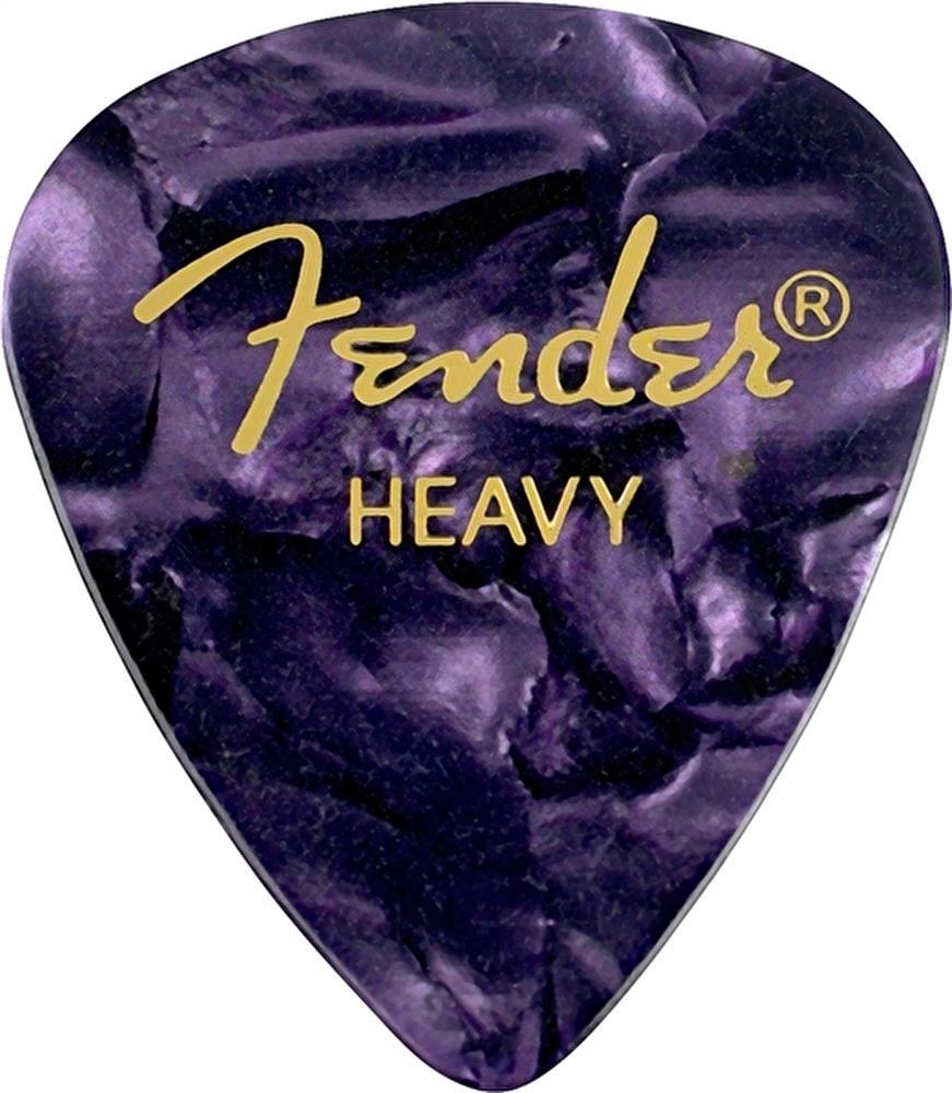 Fender Premium Celluloid 351 Shape Heavy Purple Moto 12-Adet Pena