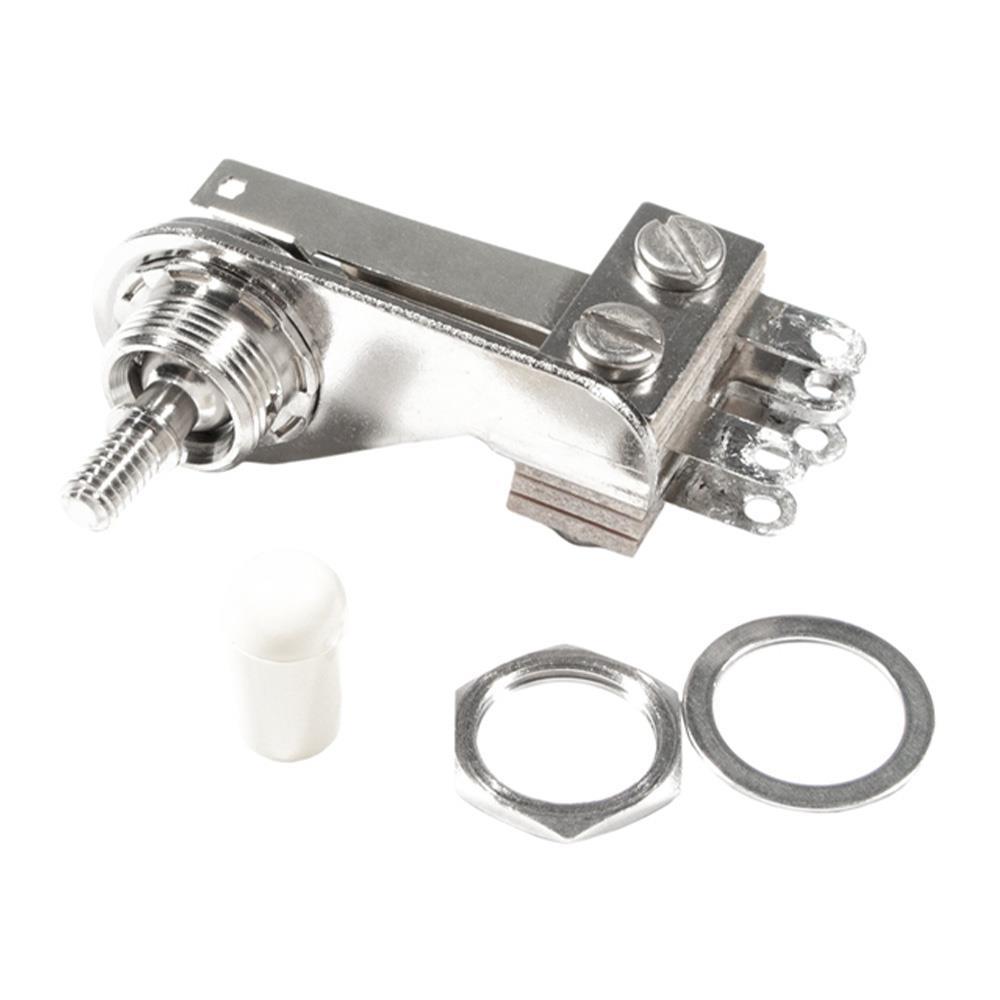 Fender Pure Vintage 3-Position Pickup Selector Toggle Swith with Mounting Hardware and Aged White Knob Yedek Parça