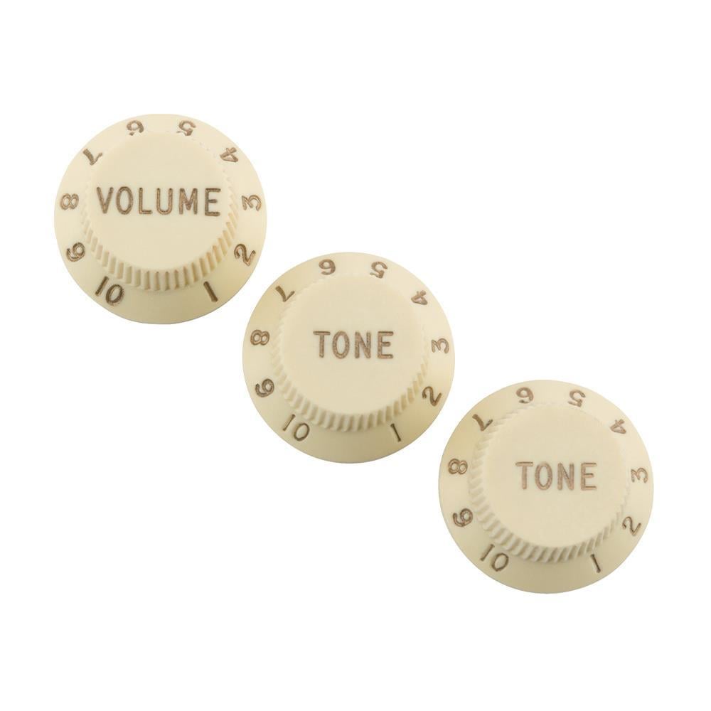 Fender Road Worn Strat Aged White Kontrol Düğmesi