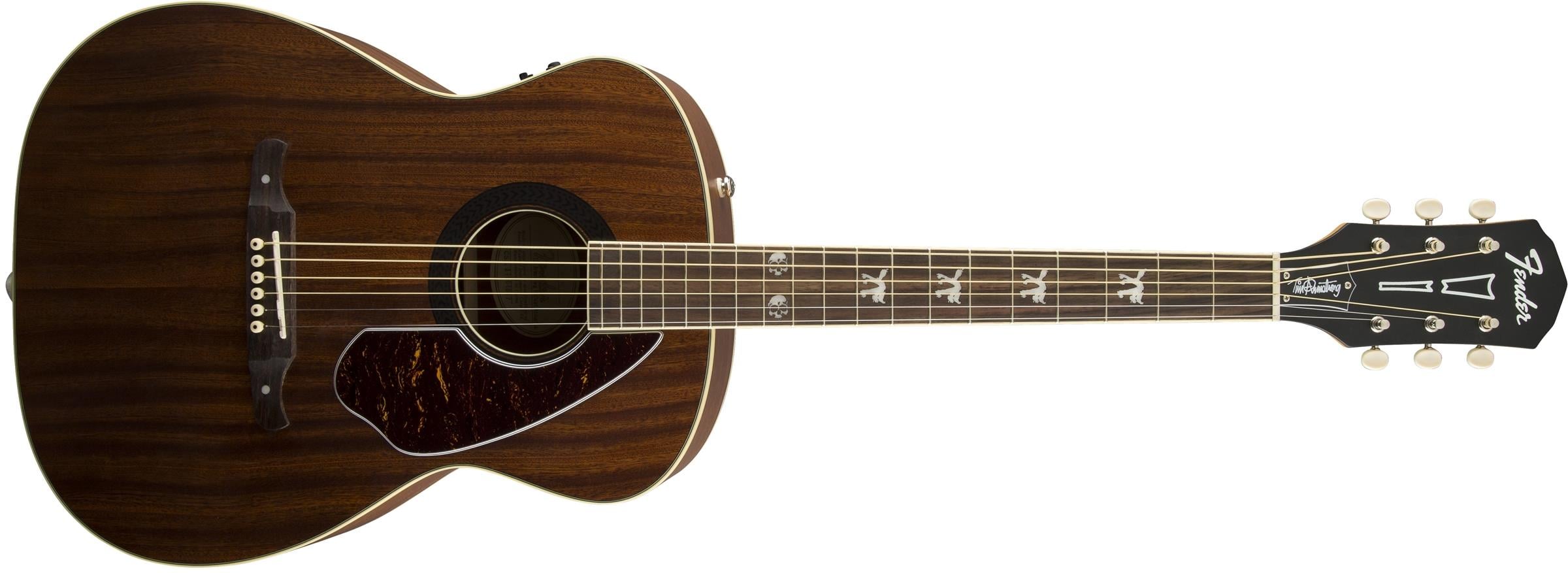 Fender Tim Armstrong Hellcat Natural Elektro Akustik Gitar