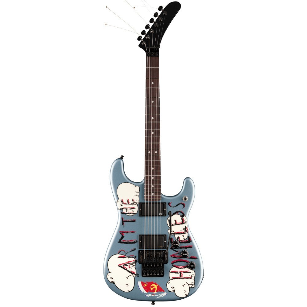 Fender Tom Morello Arm the Homeless Gülağacı Klavye Blue Ice Metallic Elektro Gitar