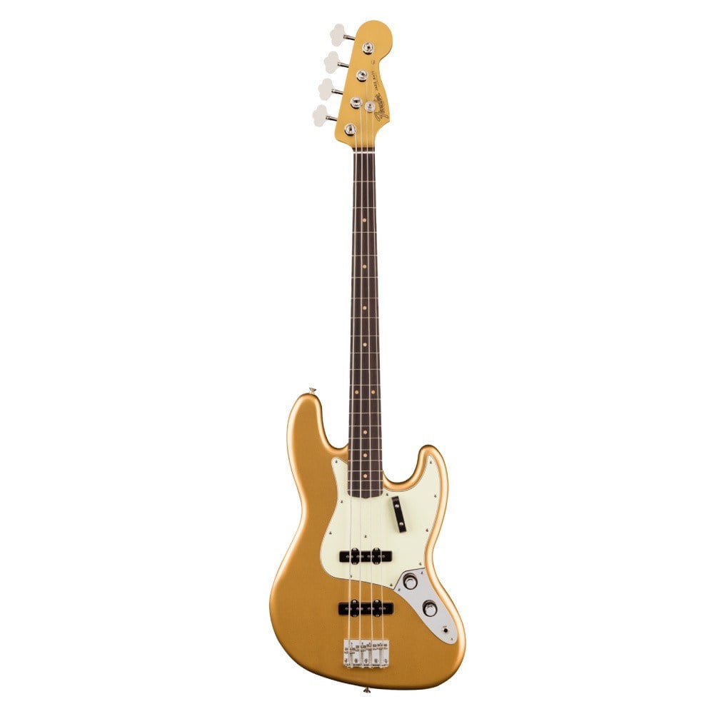 Fender Vintera III Early 60s Jazz Bass Gülağacı Klavye Aztec Gold Bas Gitar