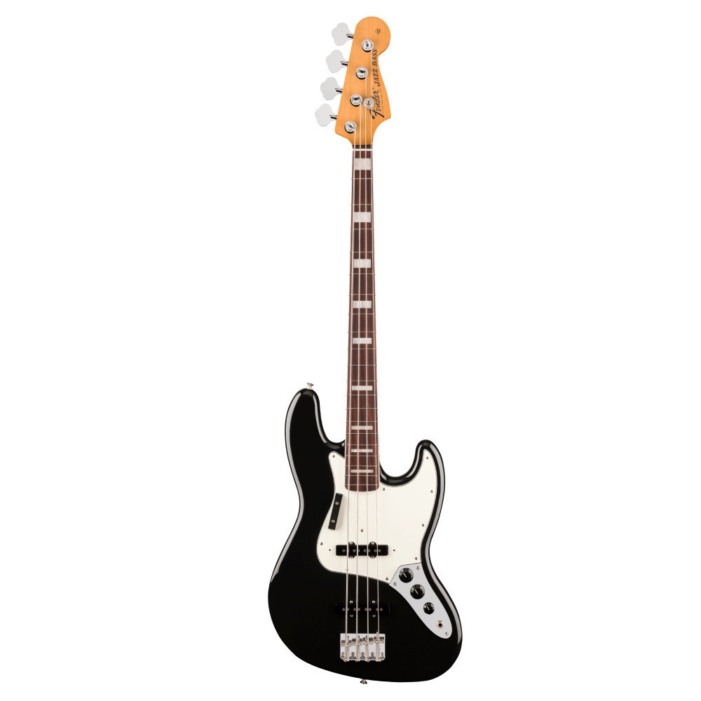 Fender Vintera III Early 70s Jazz Bass Gülağacı Klavye Black Bas Gitar