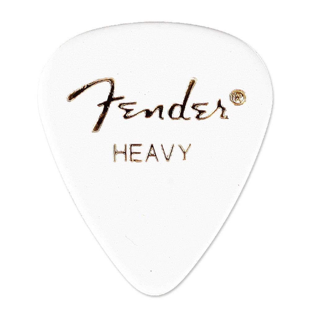 Fender White 351 Shape Heavy 12 Pena