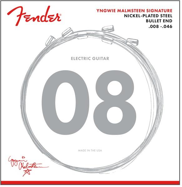 Fender Yngwie Malmsteen Signature Electric .008-.046 Nickel-Plated Steel Elektro Gitar Teli