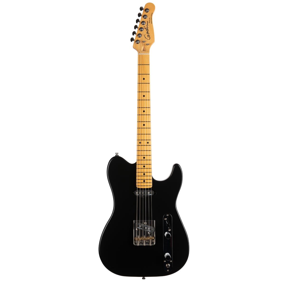 Godin Stadium HT Elektro Gitar (Matte Black)