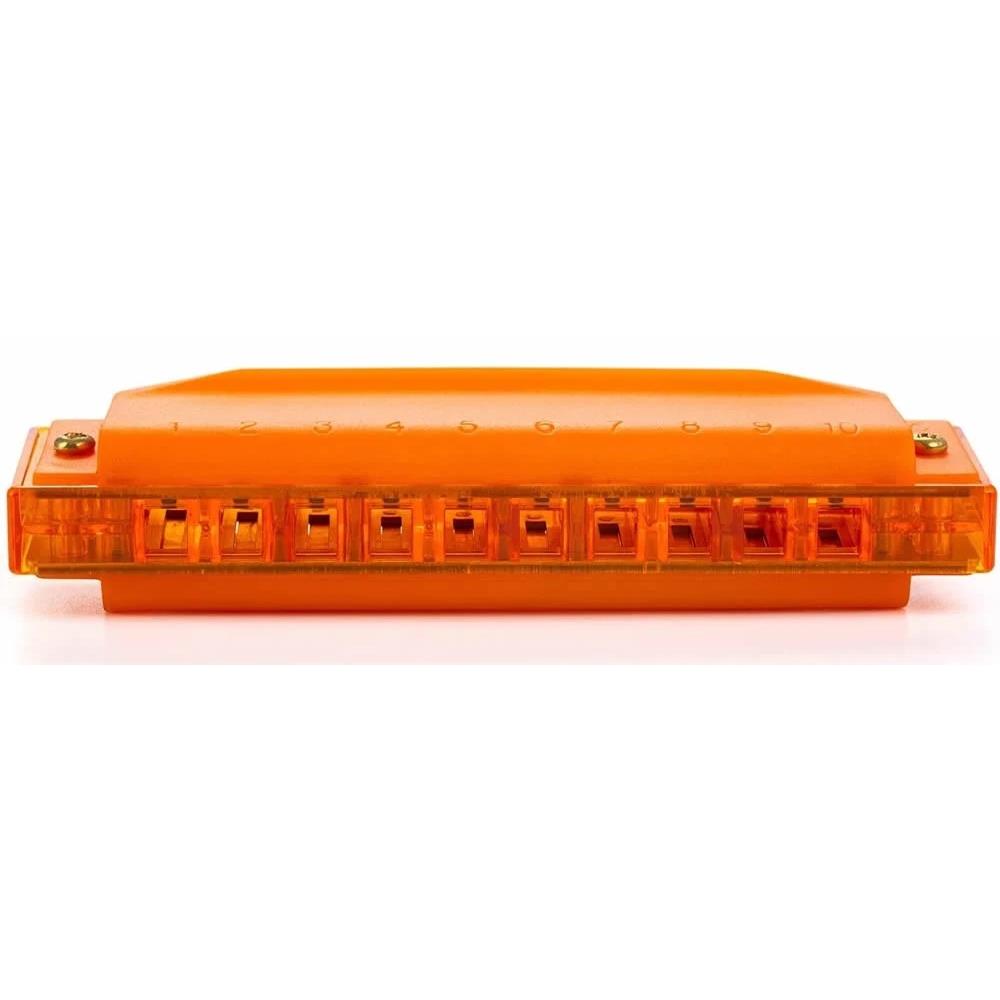 Hohner M5255 Translucent Orange Harp (Do Majör)