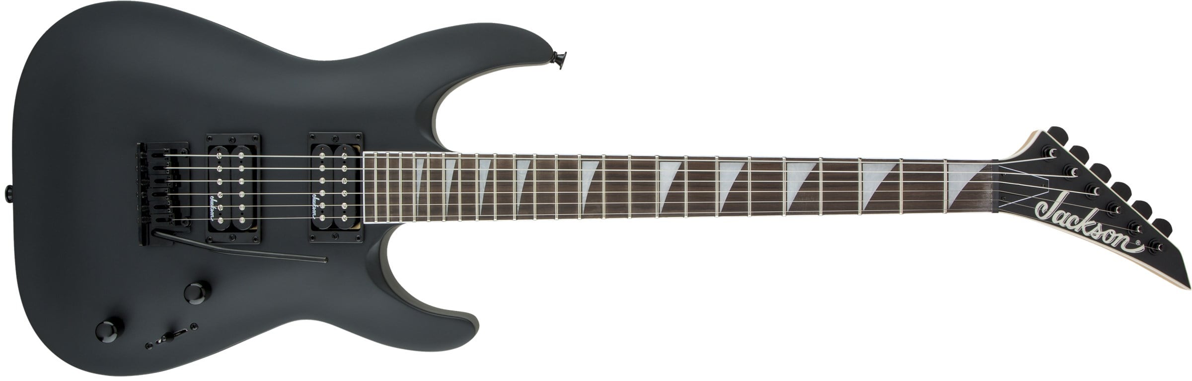 Jackson JS Dinky Arch Top JS22 DKA Amaranth Klavye Satin Black Elektro Gitar