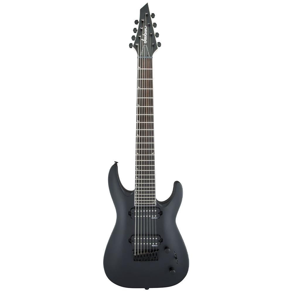 Jackson JS Dinky Arch Top JS32-8 DKA HT Amaranth Klavye Satin Black 8 Telli Elektro Gitar