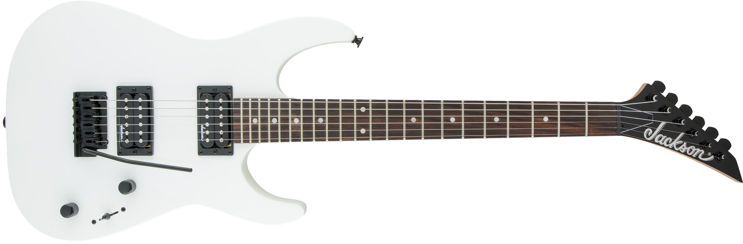 Jackson JS Dinky JS11 Amaranth Klavye Snow White Elektro Gitar