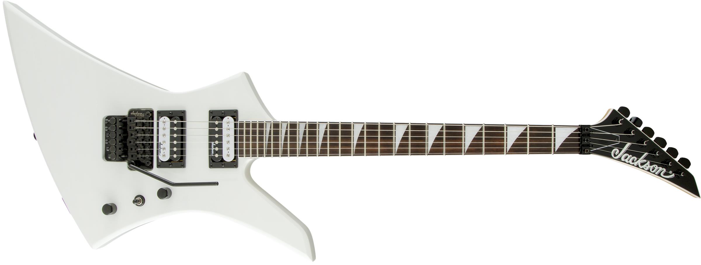 Jackson JS Kelly JS32 Amaranth Klavye Snow White Elektro Gitar