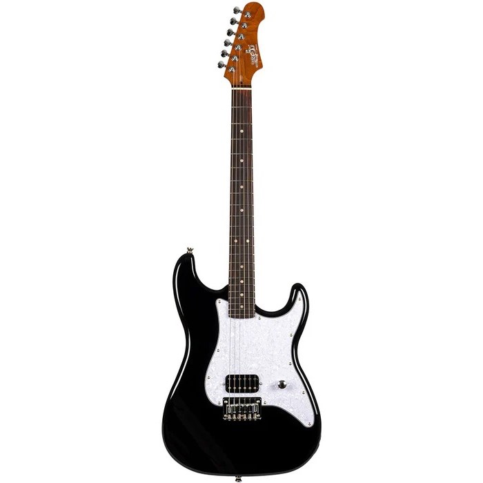Jet  JS-400 H Hardtail Elektro Gitar (Matte Black)