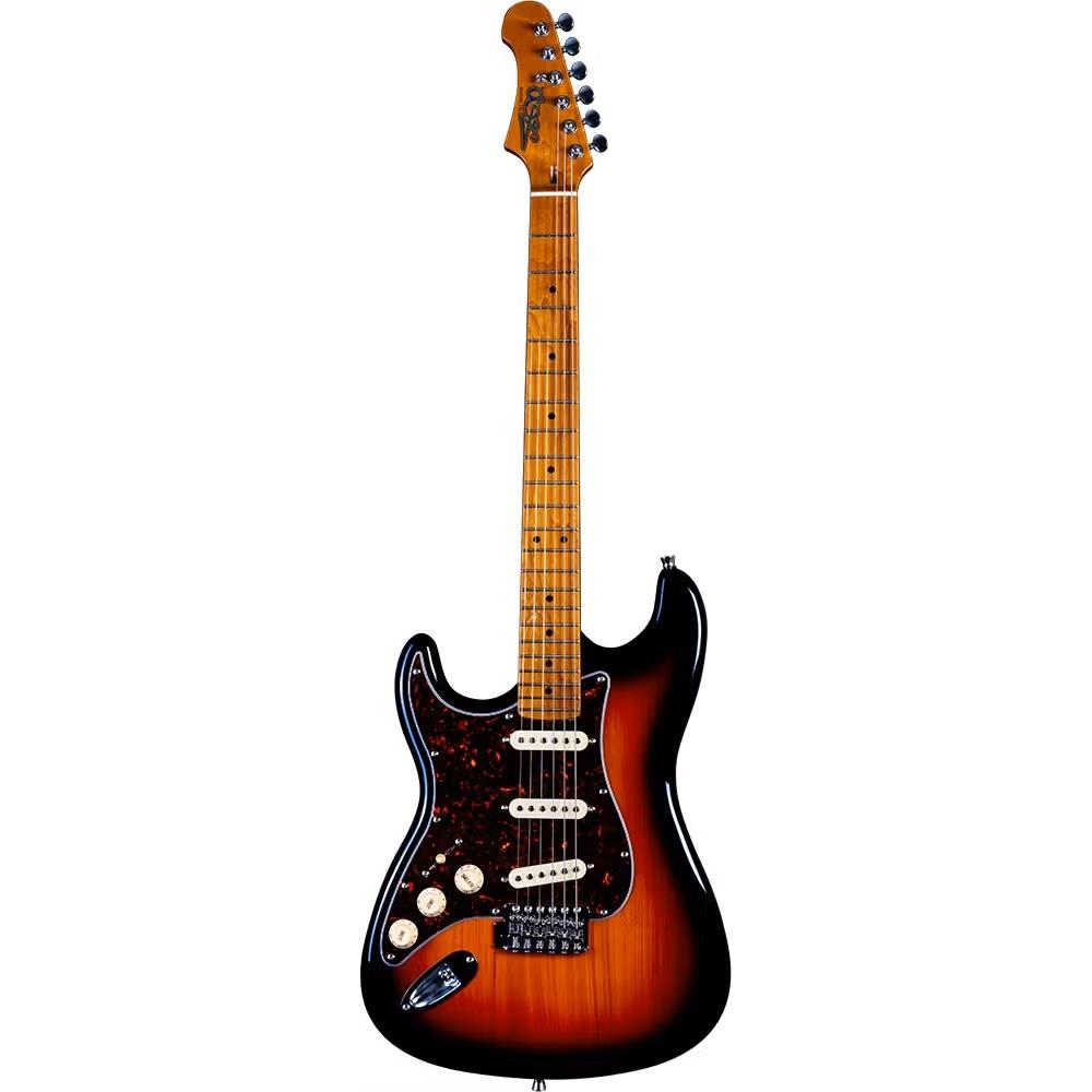 Jet JS-300 LH SB SSS Solak Elektro Gitar (Sunburst)