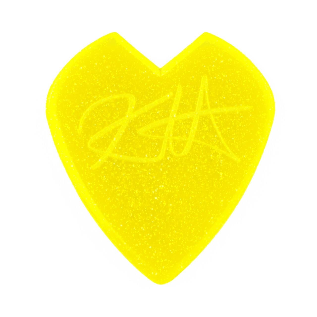 Jim Dunlop 47PKH3NYS Kirk Hammett Yellow Sparkle Jazz III 6'lı Paket Pena (1.38 mm)