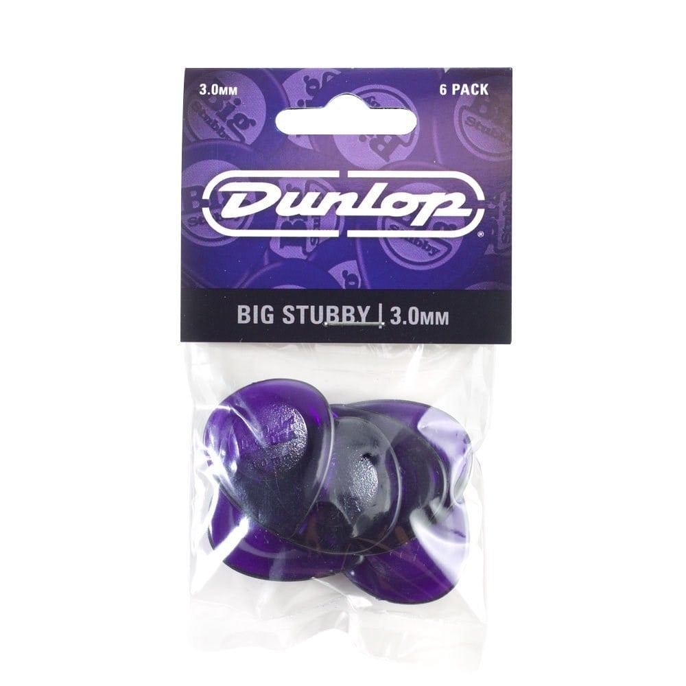 Jim Dunlop Big Stubby 6lı Pena Seti (3.00mm)