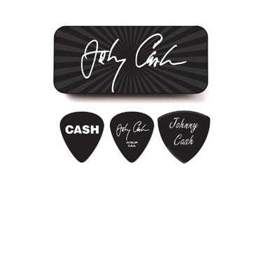Jim Dunlop Johnny Cash Signature 6lı Pena Seti (Medium)