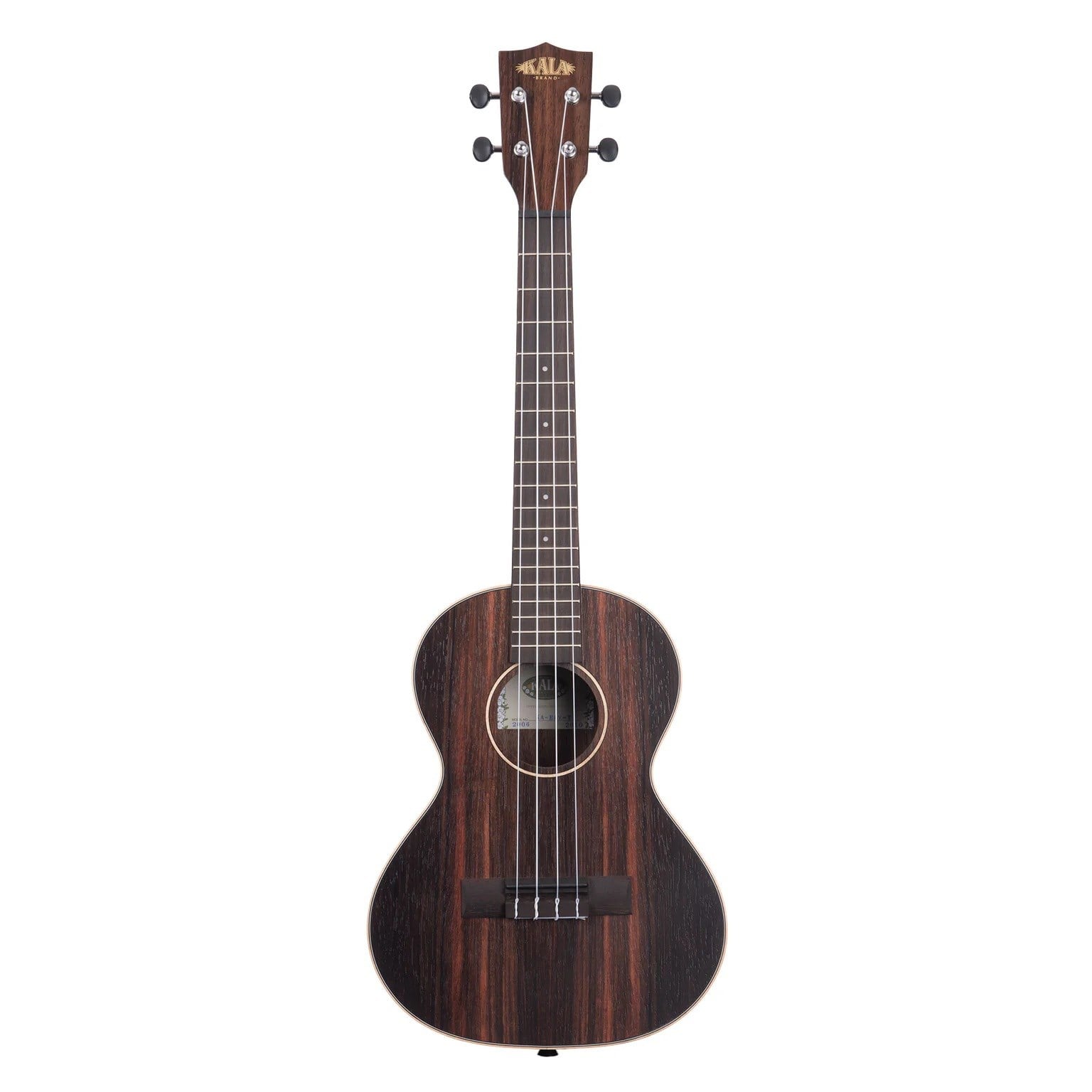Kala KA-EBY-T Striped Ebony Tenor Ukulele