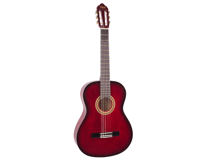 KLASİK GİTAR 4/4 KIRMIZI SUNBURST SAP ÇELİKLİ