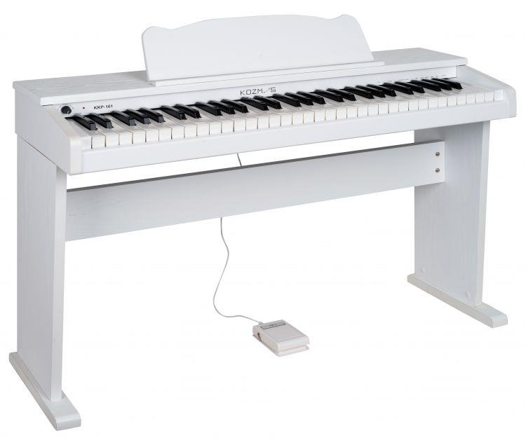 KOZMOS KKP-161WH Beyaz Dijital Duvar Tipi Çocuk Piyanosu