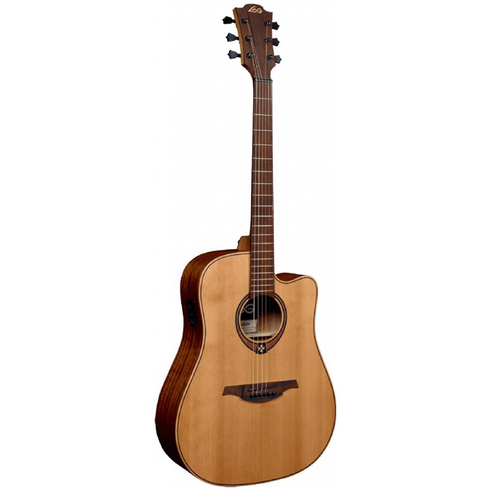 LAG GLA T170DCE  Dreadnought Elektro Akustik Gitar