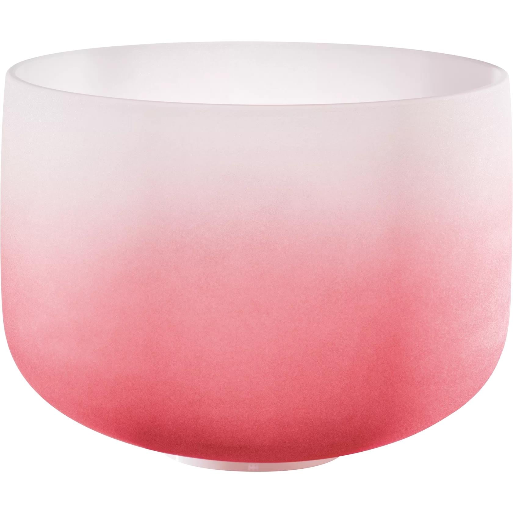 Meinl Sonic Energy CSBC14C Root Chakra 14’’ Crystal Singing Bowl Note C4 (Color Frosted Red)