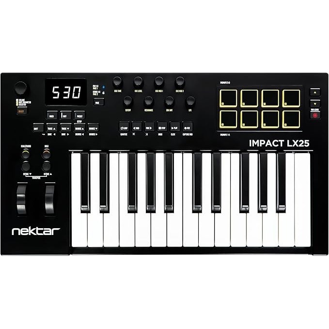 Nektar Impact LX25 MK3 USB MIDI Klavye