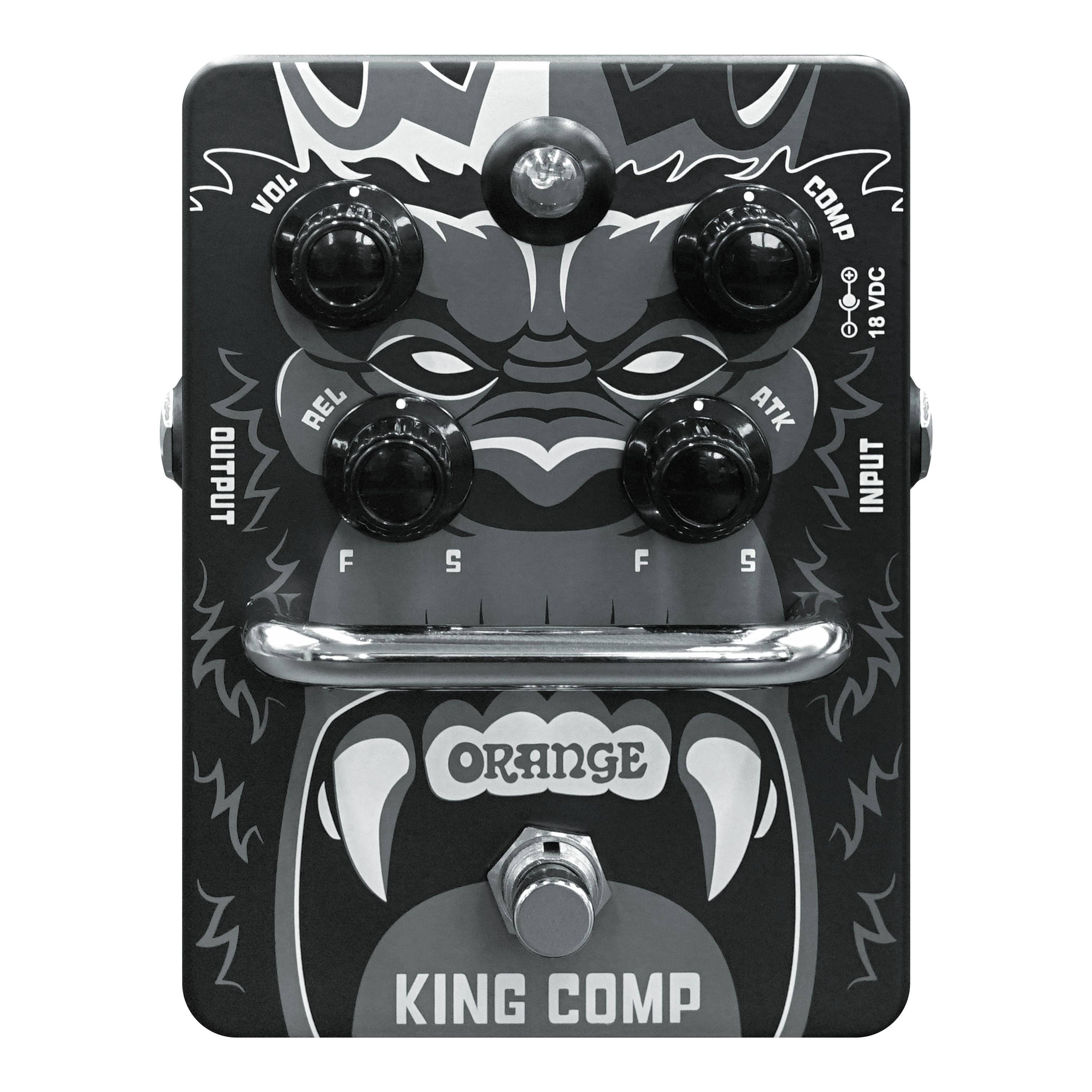 Orange King Comp VCA Compressor Pedal