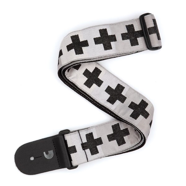PLANETWAVES T20W1509 GİTAR ASKISI, DOKUMA, CHECKERED CROSSES