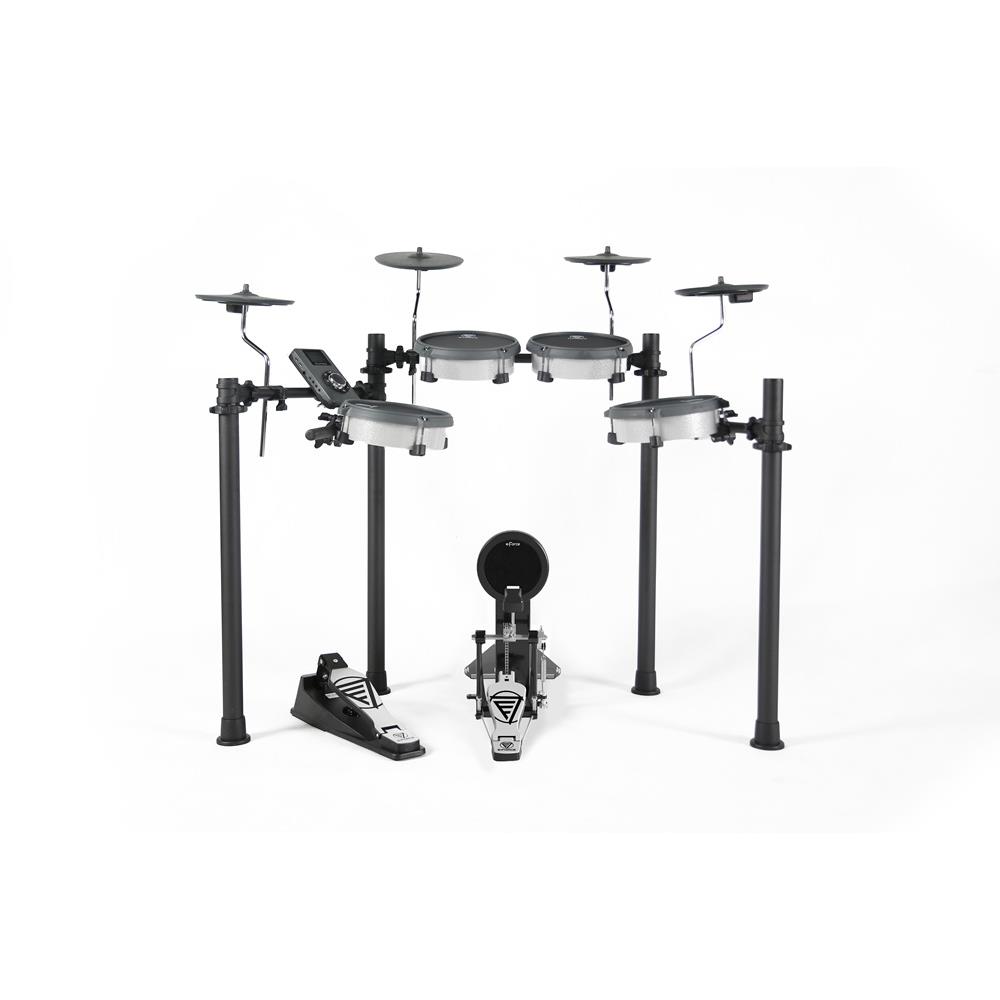 Roq Qdrum 7 Parça Elektro Davul (Gümüş)