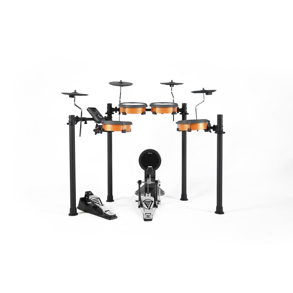 Roq Qdrum 7 Parça Elektro Davul (Turuncu)