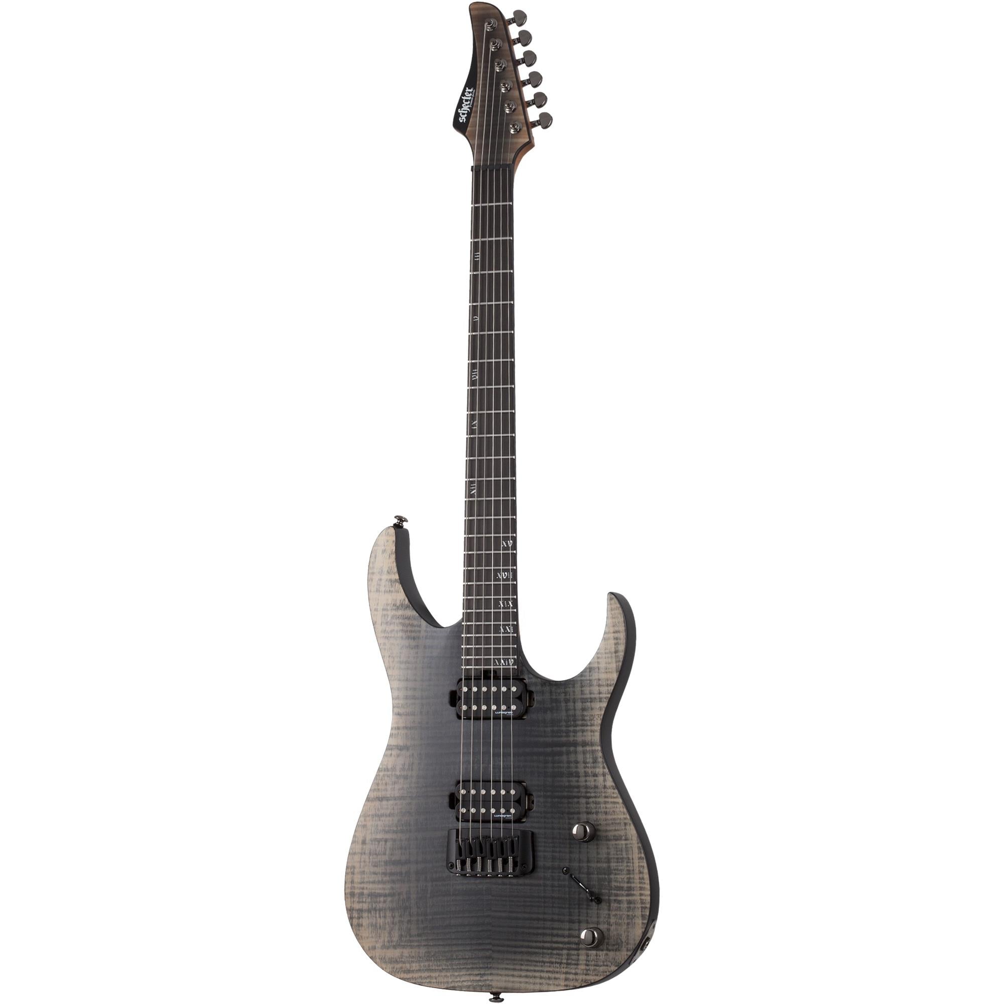 Schecter Banshee Mach-6 Elektro Gitar (Fallout Burst)