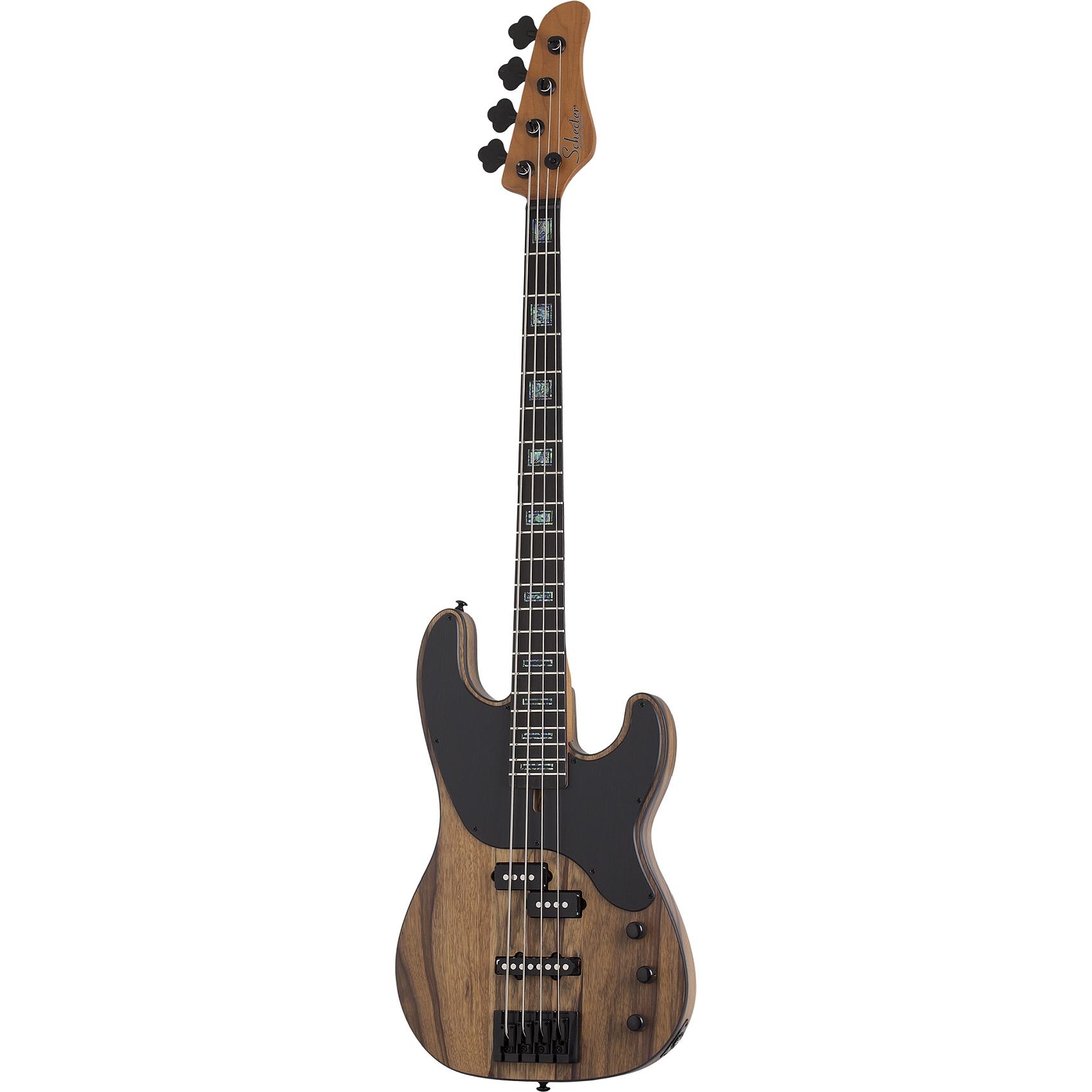 Schecter Model-T 4 Exotic Bas Gitar (Natural Satin)