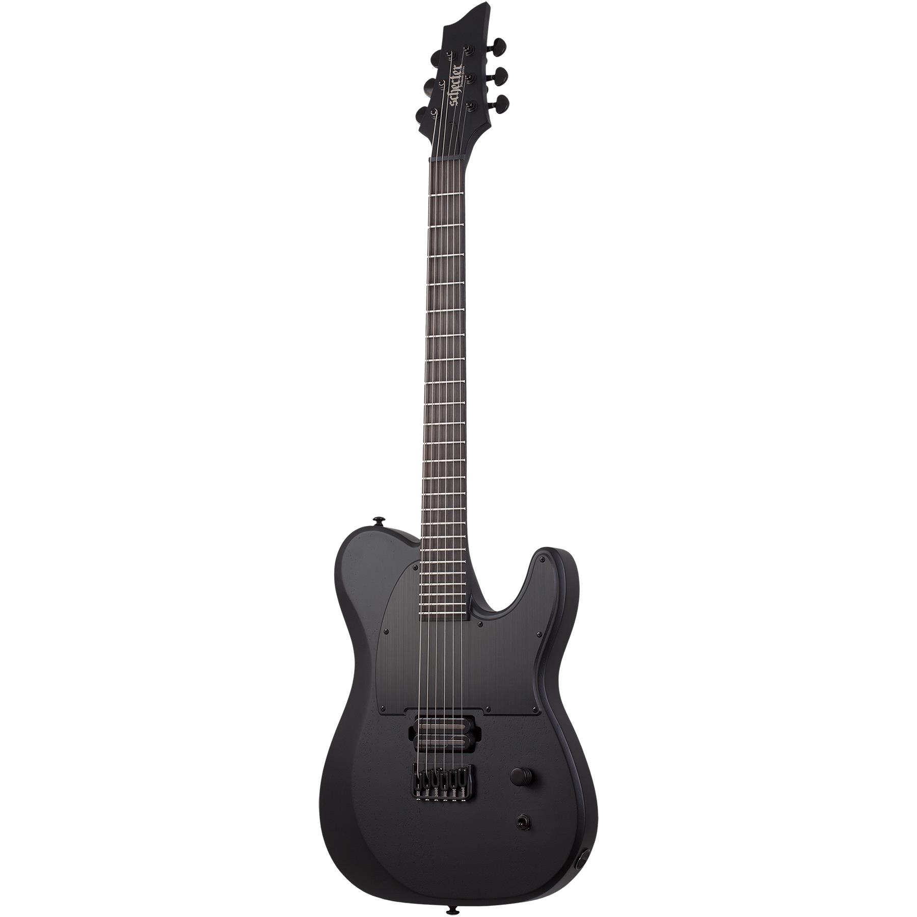 Schecter PT Black Ops Elektro Gitar (Satin Black Open Pore)